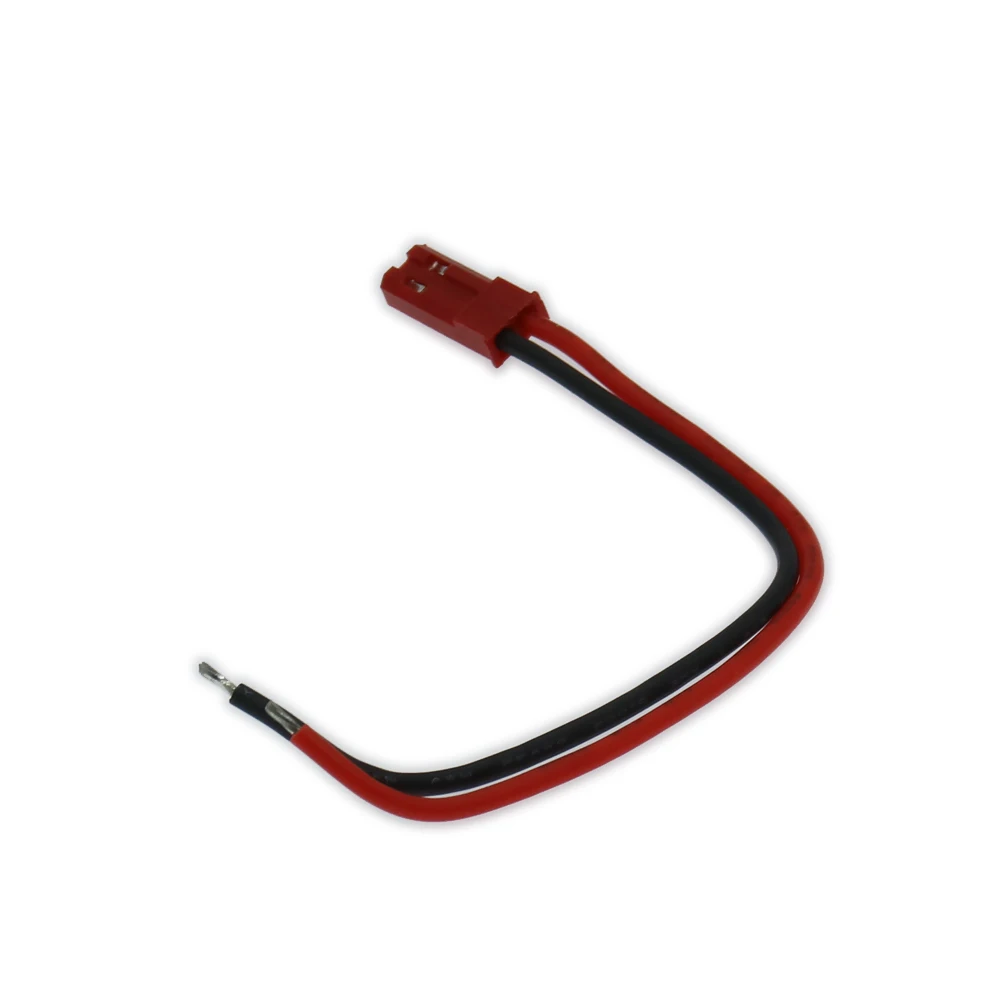 RCAWD 3 пары 100 мм Мужской Женский разъем Jst силиконовый кабель 2pin 22awg для
