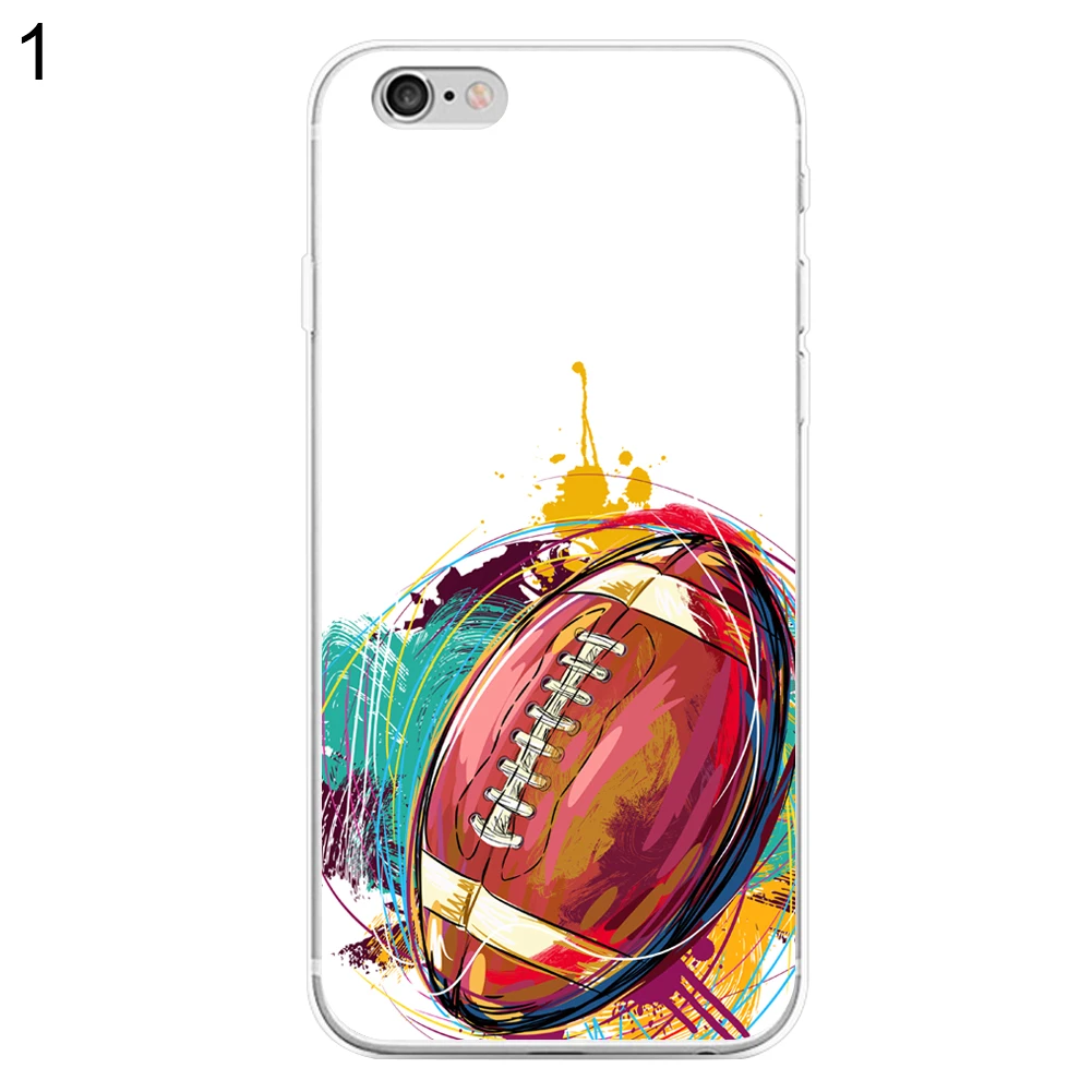 Красочные Регби Телефон чехол для iPhone 6 7 Plus|cover for iphone|case covercover iphone |