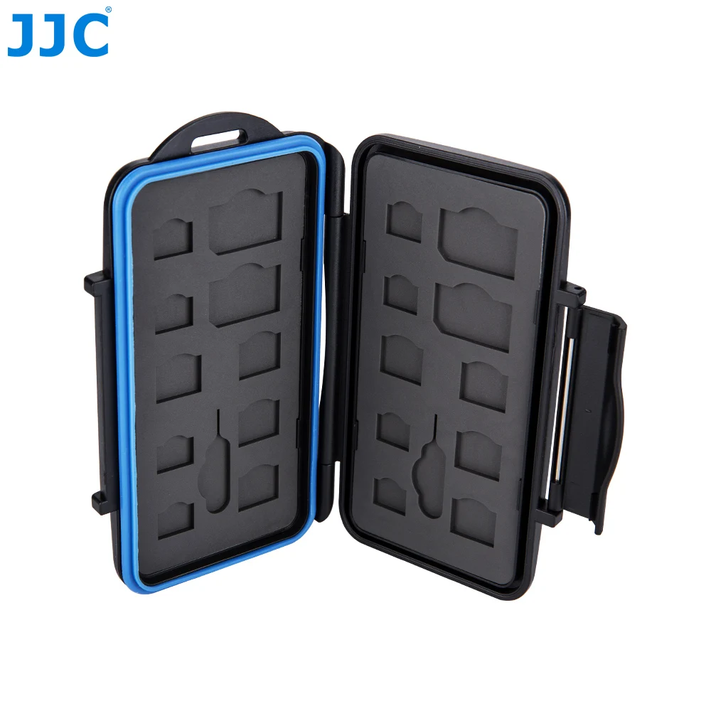 JJC чехол для карты памяти SIM CF Micro SD коробка карт MSD Слоты Чехлы держатель Procter