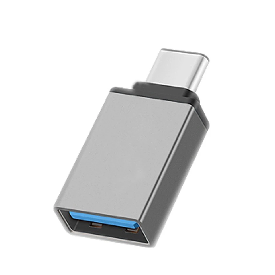 OTG USB C Мужской к USB3.0 Женский адаптер OTG type-C к USB адаптер/конвертер для Macbook Nexus Nokia N1 для samsung S8 Plus