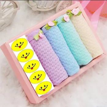 4pcs-252-17 4 шт./лот, женское нижнее белье, трусы, высокое качество, для девушек, сексуальные женские трусики, кружевные трусики для женщин, хлопковое Сексуальное белье - Цвет: 4pcs-252-17