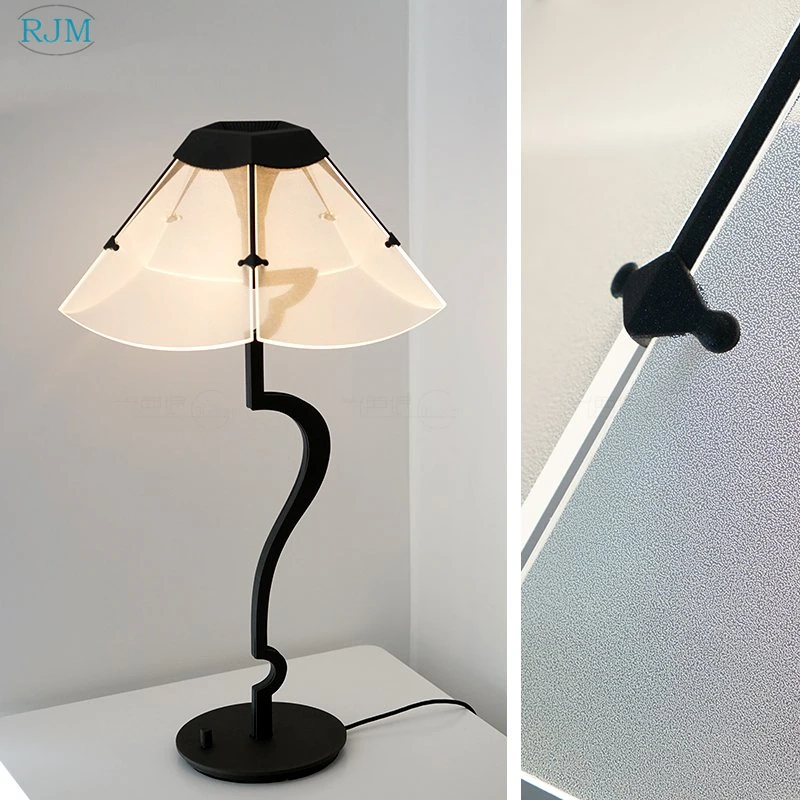 

Modern Creative Simple Bedroom Table Lamp Bedside Study Living Room LED Desk Light Decor Luminaries