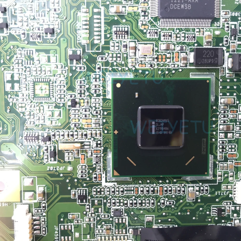 Совершенно новая материнская плата G53SX GTX 460M Для ASUS VX7 VX7S для ноутбука 4 слота RAM REV 2