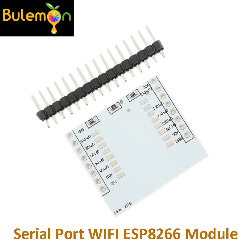 Последовательный порт Wi Fi ESP8266 модуль Плата передачи адаптер плата для ESP 12 12E 07|board