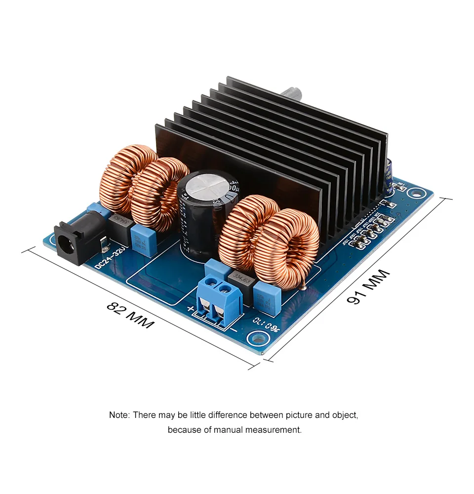 AIYIMA TDA7498 Subwoofer Amplifier Board 150W Mono Power Amplifiers Home Audio Amp Home Sound Theatre Diy