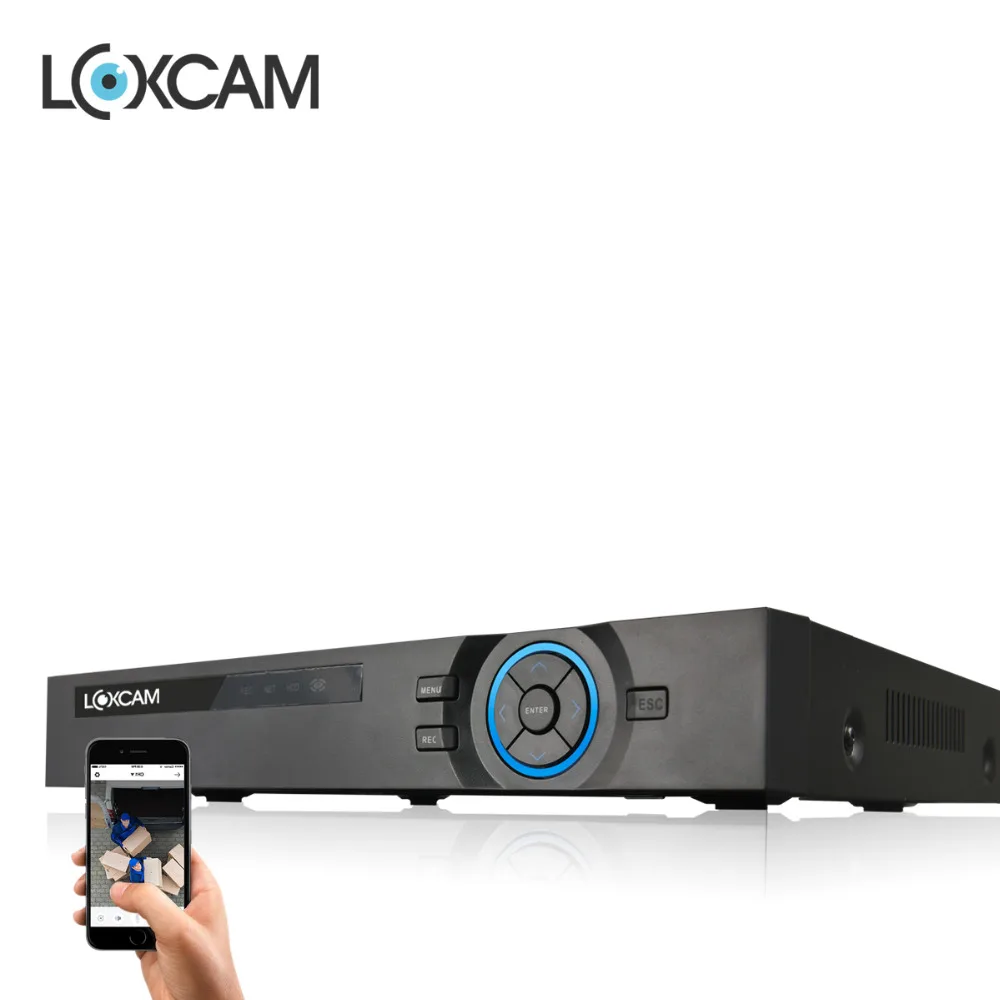 LOXCAM 16ch AHD 1080P HDMI DVR 16CH 6 в 1 CVI TVI NVR для ip камеры onvif P2P CCTV система видеонаблюдения|dvr
