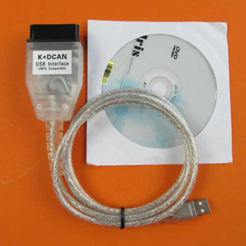 2 шт./лот лучшее качество считыватель кодов INPA K + DCAN Ediabas для BMW Inpa CAN USB интерфейс