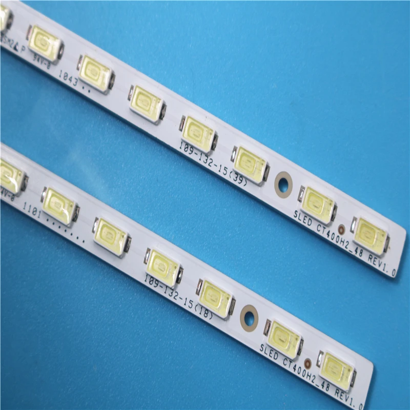 Для TCL L40P21FBD Article lamp G40V40043112002 CT400H2 48 REV1.0 2 шт. = 48LED 458 мм|Промышленные компьютеры и