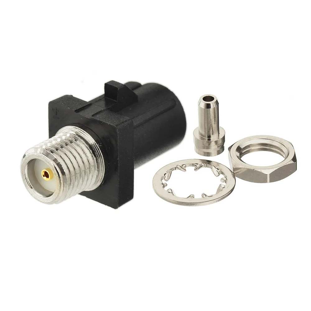 Eightwood Fakra коннектор A Plug Male перегородка Jet Black/9005 RF коаксиальный припой 1 13 мм для