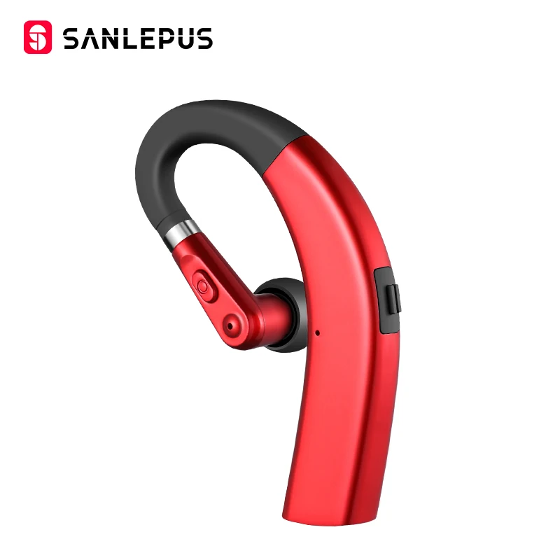 Red-Fast Charging SANLEPUS, быстрая зарядка, Bluetooth наушники, супер долгий режим ожидания, беспроводные наушники, Bluetooth гарнитура для вождения, шумоподавление - Цвет: Red-Fast Charging