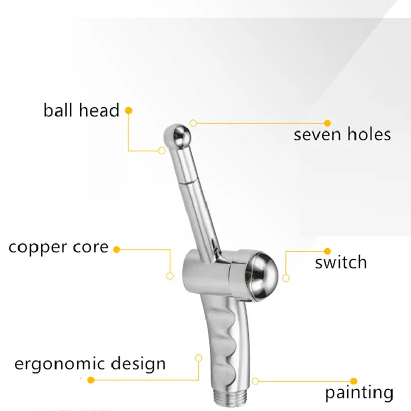 Душ распылитель Wetips для биде портативный гигиенический смеситель ануса лейка