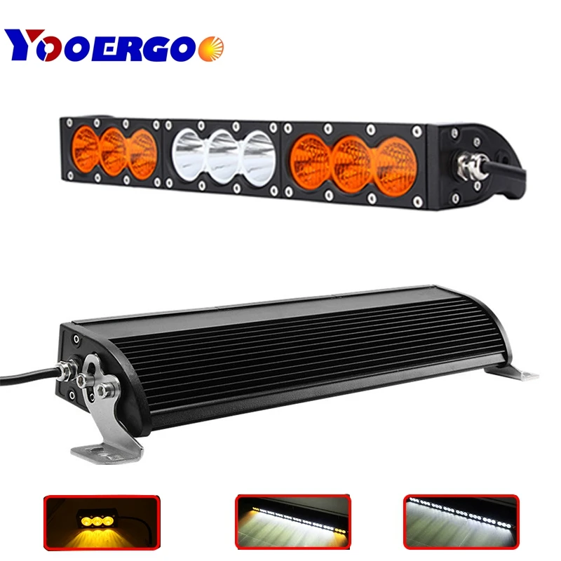 Однорядная светодиодная световая планка, прямая Светодиодная панель для вождения, работающая 90 Вт, внедорожное пятно, внедорожный прожектор, комбо