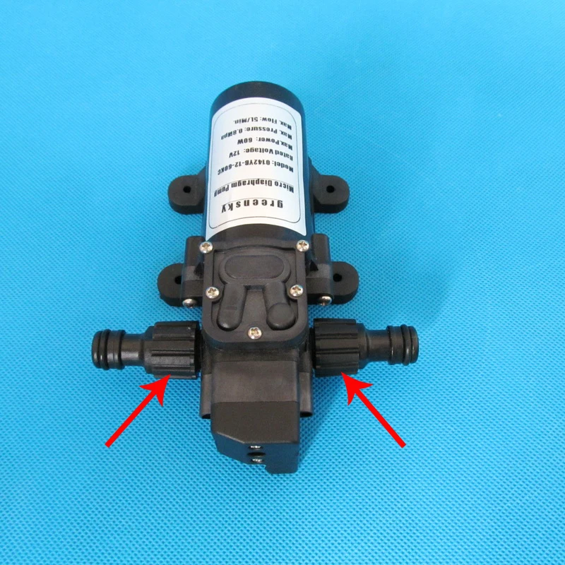 Диафрагменный водяной насос быстрое использование соединительная муфта с