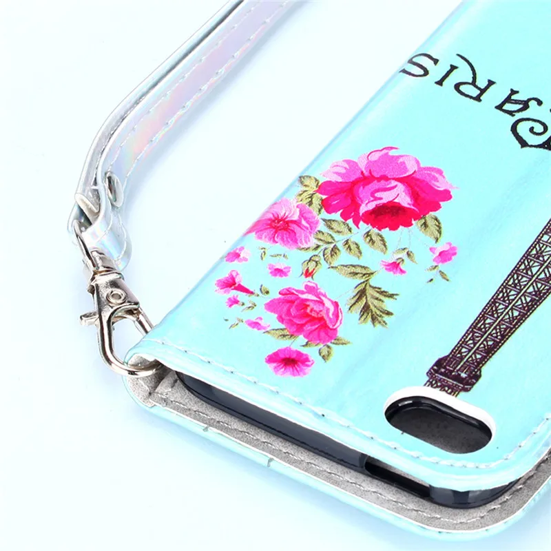 Чехол книжка для iPhone 5 6 6s 7 8 x xs max xr кожаный чехол кошелек с отделениями карт iPod Touch