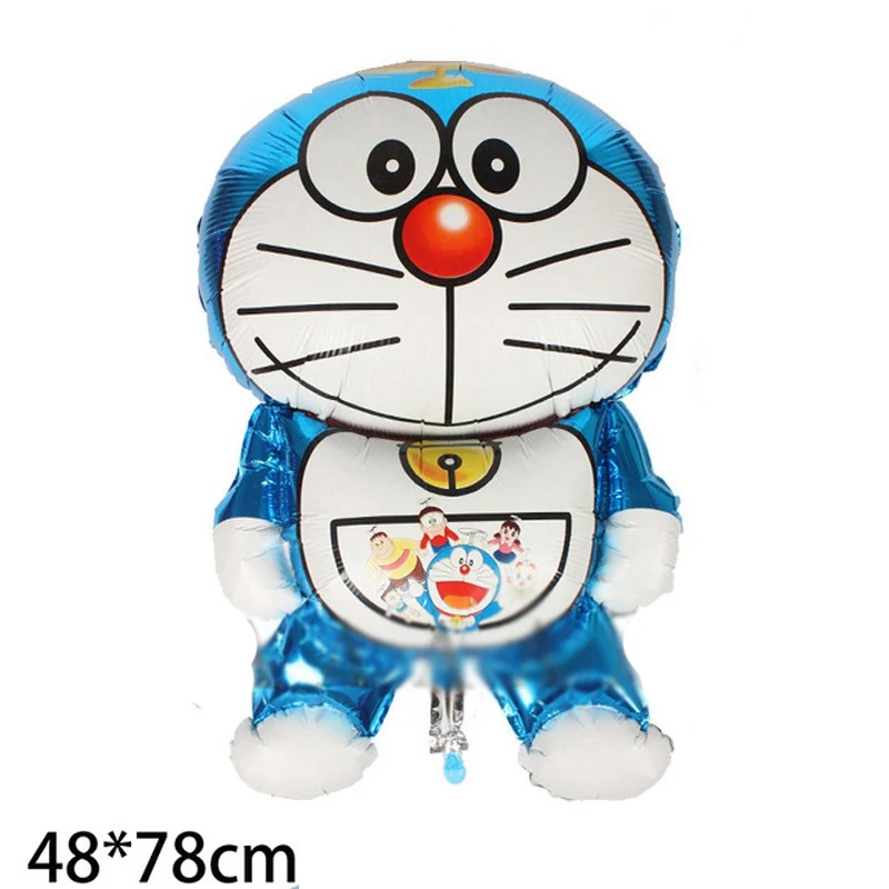 2 шт./лот Doraemon шар большие размеры фольги Симпатичные doraemon гелиевые шары для детей игрушки партия питания doreamon воздушный шар из фольги - Цвет: 2pcs hand doraemon