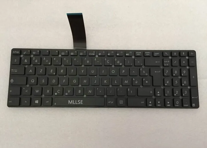 Абсолютно новая Французская клавиатура для ноутбука ASUS K55A K55V K55VD K55VM K55VJ A55V A55VD A55VJ A75 K75V черный