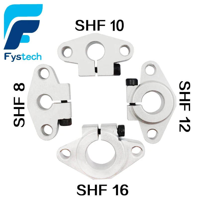 

1pc 3D Printer SHF8 SHF10 SHF12 SHF16 Aluminum Rod Rail Shaft Linear Rail Support CNC Router XYZ Axiz for 3D Printer