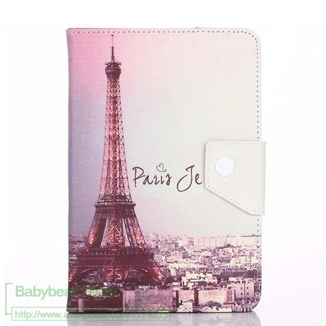 Eiffel tower Для Xiaomi mi Pad 4 mi Pad4 8 дюймов планшет для Xiaomi mi Pad4 mi pad 4 8," Чехол универсальный чехол для планшета из искусственной кожи чехол - Цвет: Eiffel tower