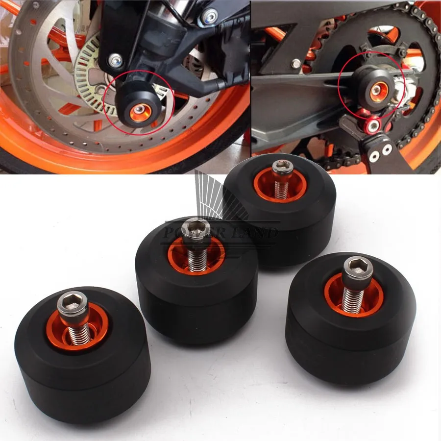 

4 шт., алюминиевая защитная крышка для мотоцикла KTM RC 125 200 390