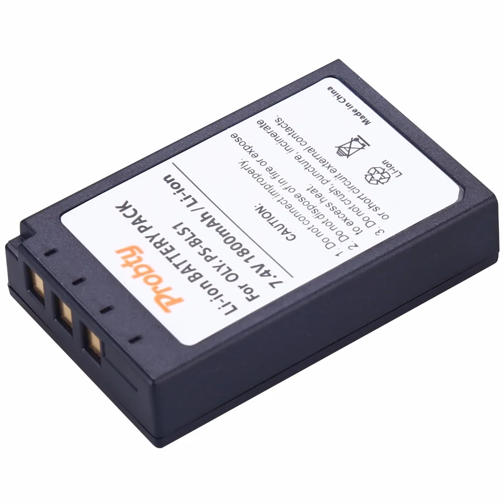 PROBTY PS-BLS1 PS BLS1 PSBLS1 Rechargeable Battery for Olympus PEN E-PL1 E-PM1 EP3 EPL3 Evolt E-420 E-620 E-450 E-400 E-410