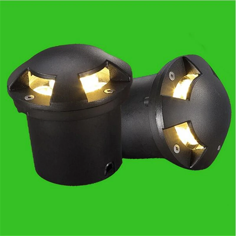 Оптовая продажа с фабрики 3*3W 9W LED подземный свет 4*3W 12W Заземленный пол утопленный
