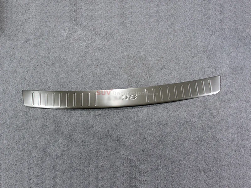 

For Peugeot 2008 2014 2015 2016 2017 Car Accessories Rear Bumper Protector Plate Cover Trim