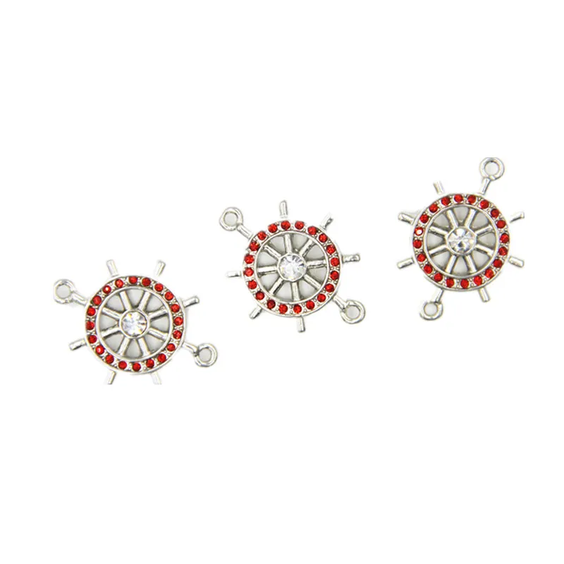 Цветные Подвески руль ювелирные изделия из хрустального сплава в форме колеса