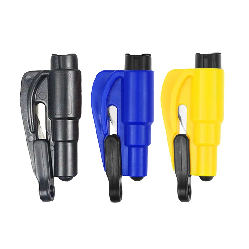 Car Key Ring Auto Emergency Safety Hammer Life Saving belt-cut Window Broken Glass Breaker Rescue Escape Tool | Автомобили и