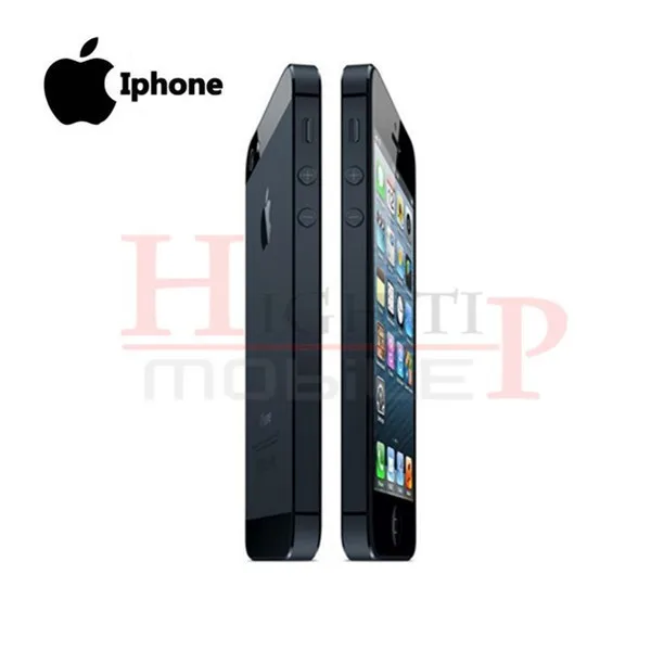 Заводской Iphone 5 герметичная коробка разблокированный мобильный телефон Apple 16GB 32GB rom 16GB 32GB 64GB IOS 4,0 дюймов 8MP wifi gps б/у