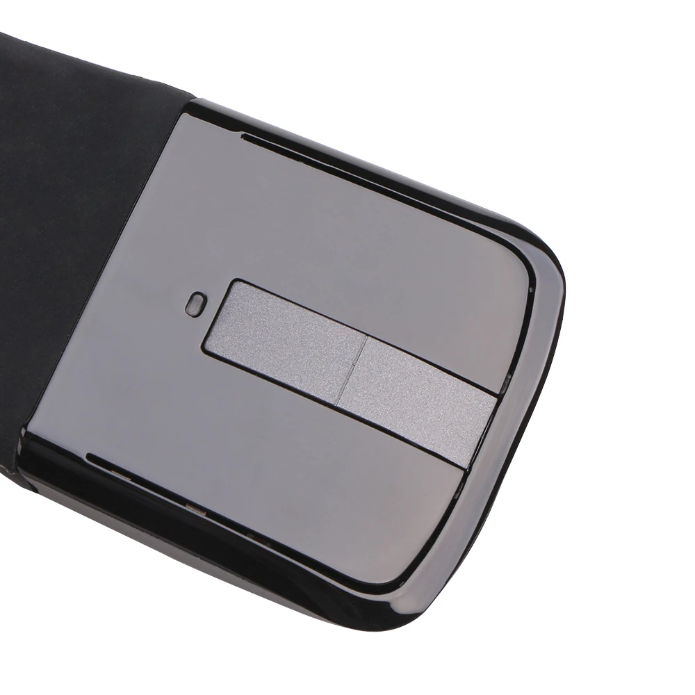 Беспроводная Bluetooth складная мышь с сенсорным колесом прокрутки 1200 точек/дюйм