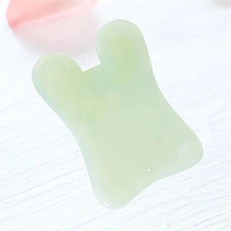 Инструмент для лифтинга лица Gua Sha, охлаждающий удобный Гладкий массажный инструмент для лица Guasha SPA Board