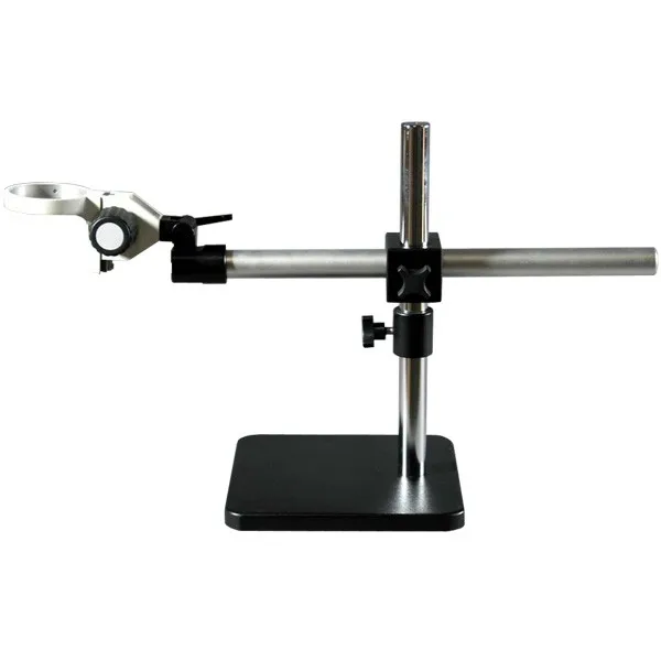 

AmScope Single-Arm Solid Aluminum Microscope Boom Stand with 84mm Pin-Tail Focusing Rack BSS-120B-FR-84