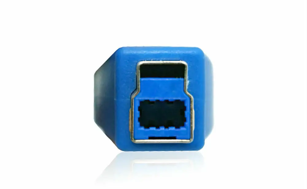 USB 3 0 тип A папа к принтеру Тип B Супер Скоростной адаптер конвертер синий |