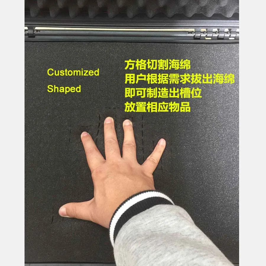 

Hard ABS good quality dustproof plastic carrying case for camping gear