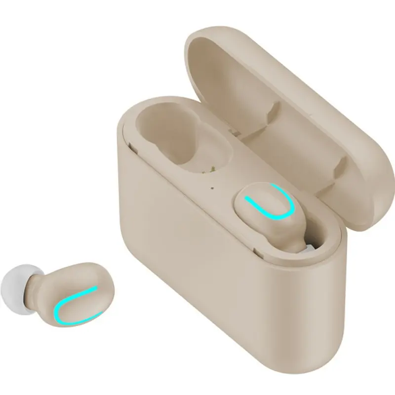 Беспроводные Bluetooth наушники для Xiaomi mi x 3 5G 2s 2 1 Max 4 Pro 3 2 1 mi x3 Max3 Max4 TWS наушники с зарядным устройством - Цвет: Золотой