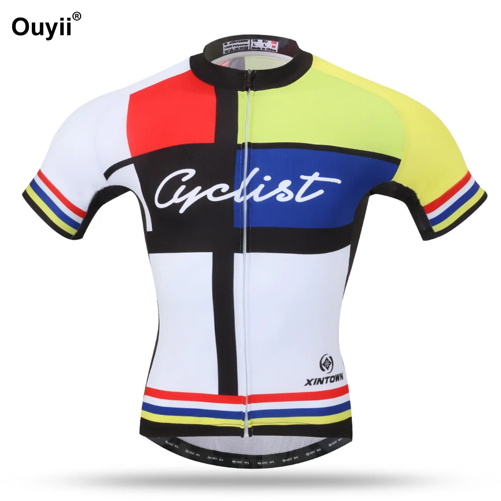 Outdoor Cycling Jersey Sets Short Sleeve Suits Sports Sweat Quick Dry Clothing Mountain Bike Clothe Wicking Sportswear | Спорт и