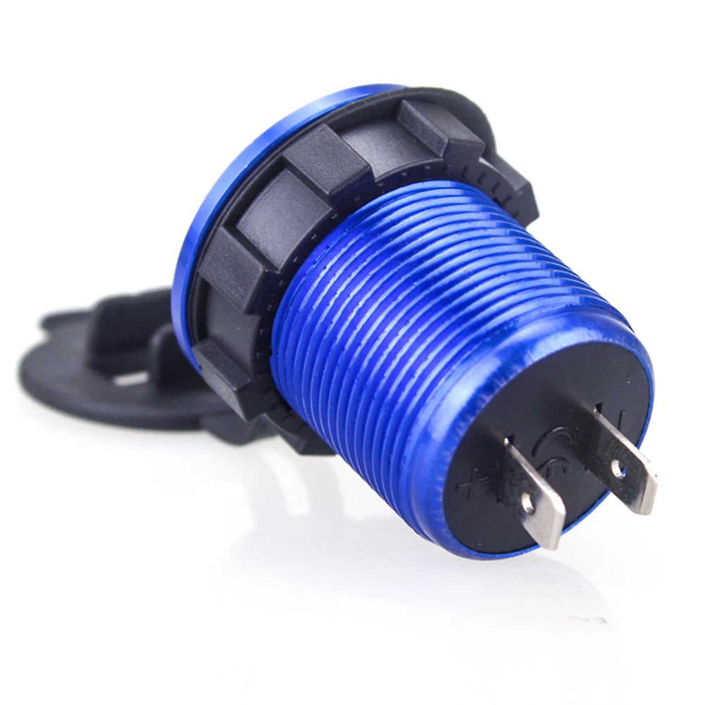 12 V/24 V двойной Порты и разъёмы в машину с USB, туманный распылитель, Зарядное устройство Мощность выход Алюминий автомобиль лодка мобильных телефонов для мобильных телефонов Напряжение метр для автомобиля мотоцикла
