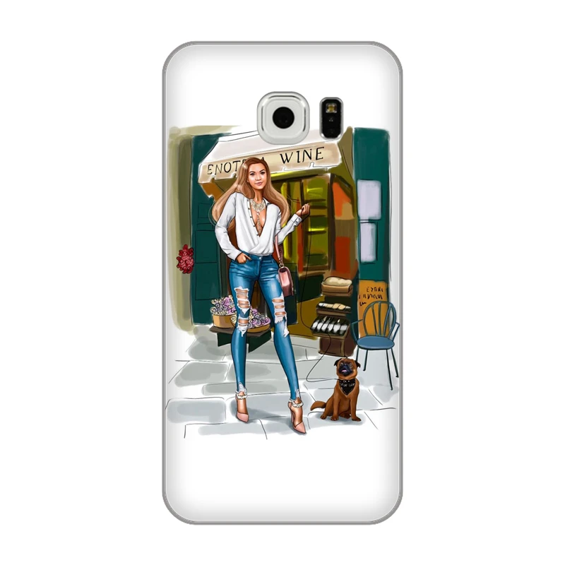 Мягкий ТПУ мобильный чехол для телефона samsung Galaxy S2 S3 S4 S5 мини S6 S7 S8 S9 S10 Edge рlus Lite Note5 8