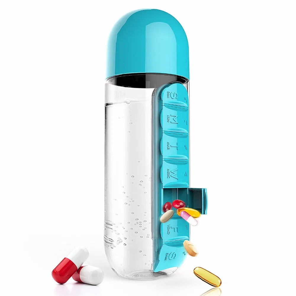 Новый пластиковый 600 мл My Bottle для бутылки с водой спортивный шейкер ежедневной