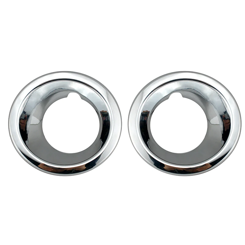 

Chrome Accessories Discovery3 Fog Light Bezel Covers Surround Frame Trim for Land Rover LR3 2004-09