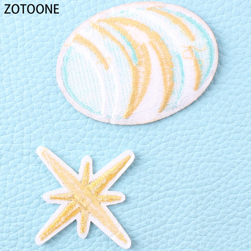 Нашивки ZOTOONE на одежду с рисунком дикой планеты цветные космические аппликации
