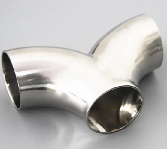 1 шт. 63X2MM 304 нержавеющая сталь Y Тип три проходные трубы фитинги|304 stainless steel|pipe