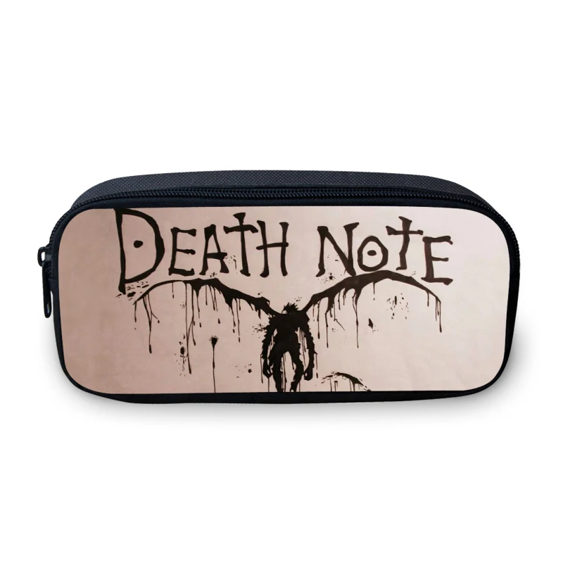 VEEVANV мультяшный чехол для карандашей мальчиков с рисунком Death Note школьный пенал