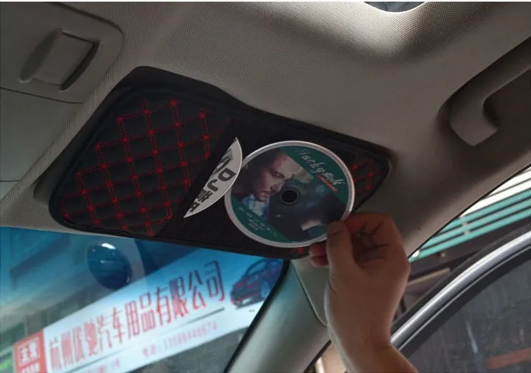 Автомобиль украшение аксессуары 2 цвета черный и винно красный компакт диск