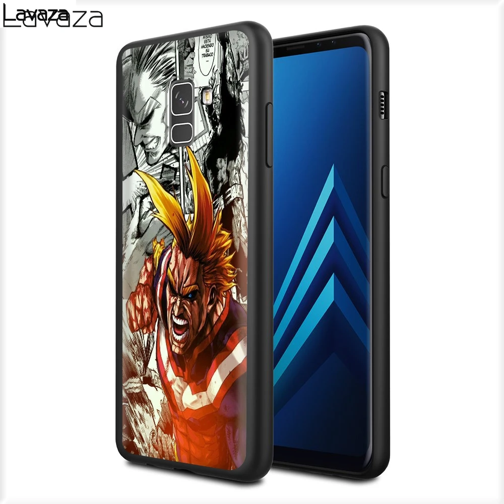 Lavaza с героями из мультфильма «Мой герой Одна деталь силиконовый чехол для samsung A3 A5 A6 плюс A7 A8 A9 A10 A30 A40 A50 A70 J6