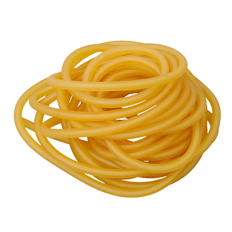 3M Elastic Natural Latex Tube Slingshot 3mm*6mm Replacement Rubber Band Outdoor Hunting Shooting Catapult Accessory Sling Part