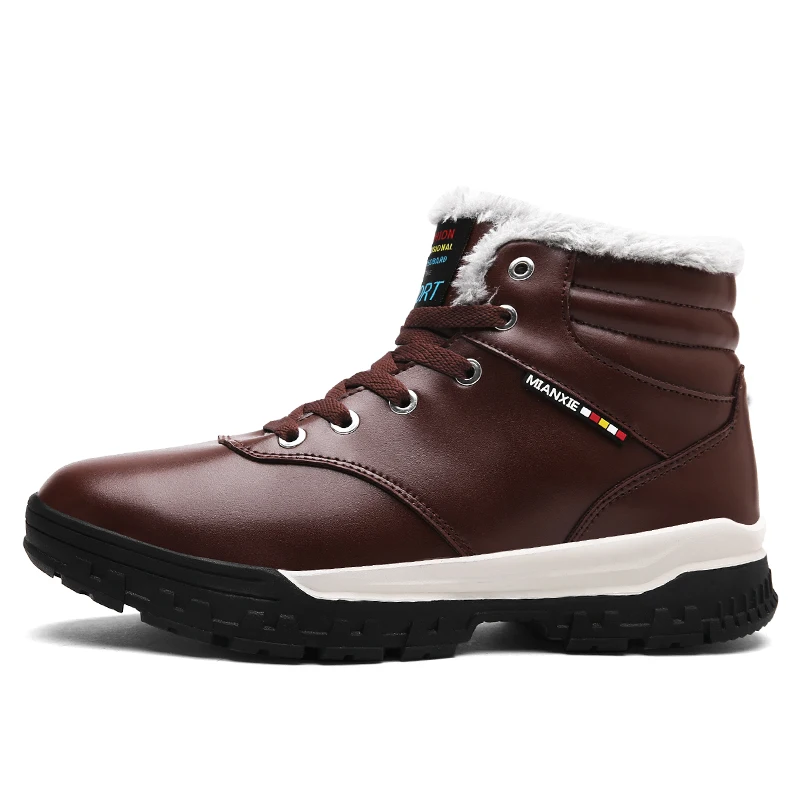 2019 Сезон осень зима на открытом воздухе супер теплые ботинки для мужчин Мужская