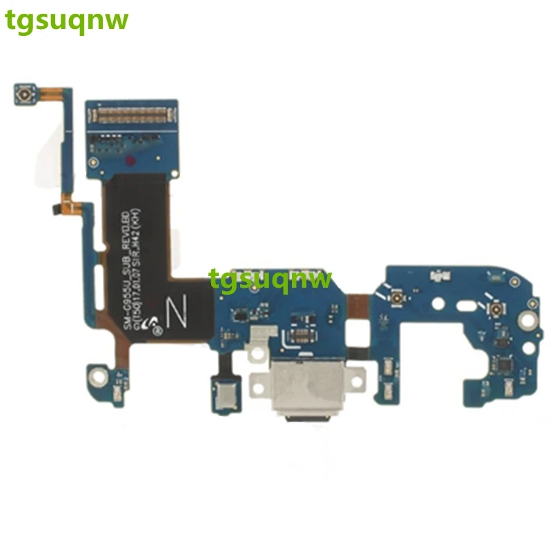 Usb порт для зарядки гибкий кабель для samsung Galaxy S8 Plus S8+ G955F G955U G955N USB зарядное устройство док-станция разъем шлейф Запчасти