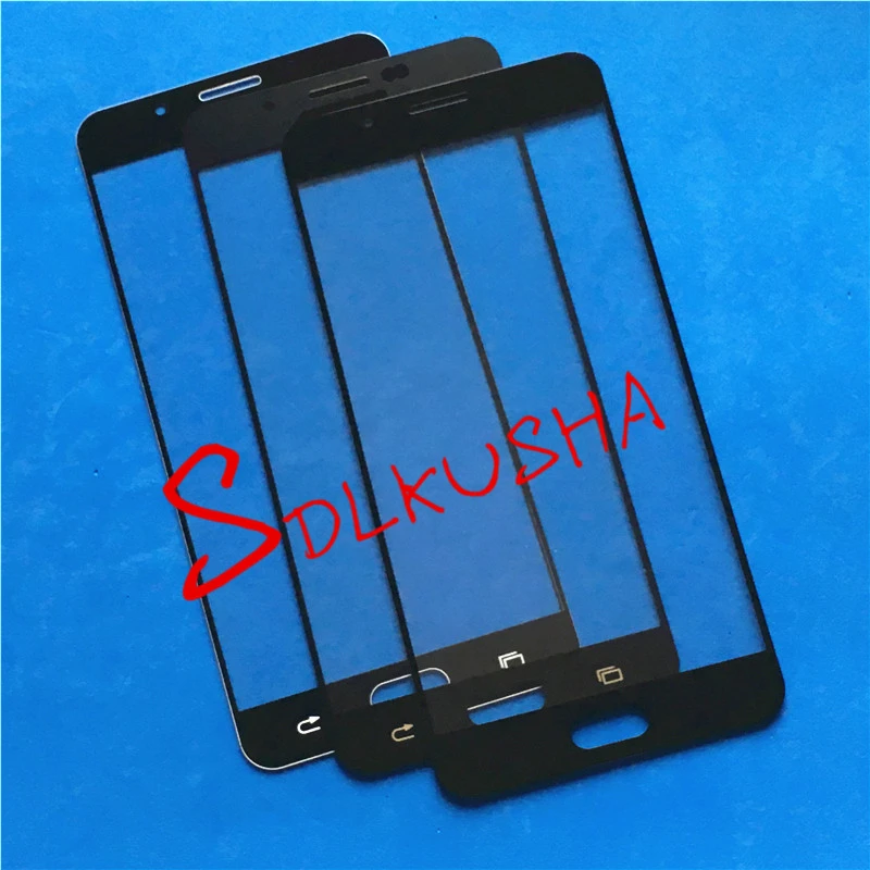10 шт. передняя внешняя стеклянная линза Замена сенсорного экрана для Samsung Galaxy A7 2016