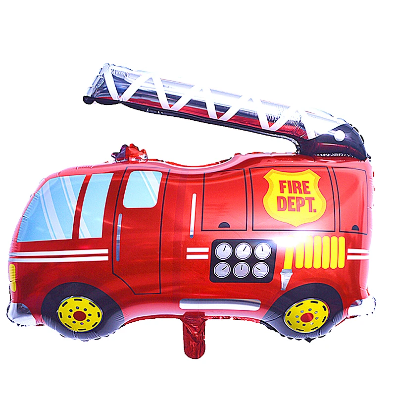 

1pcs Large Baby Shower Fire Dept Balloons Kids Gift Aluminium Foil Ballon Birthday Party Decorations Kids Birthday Gifts Kids